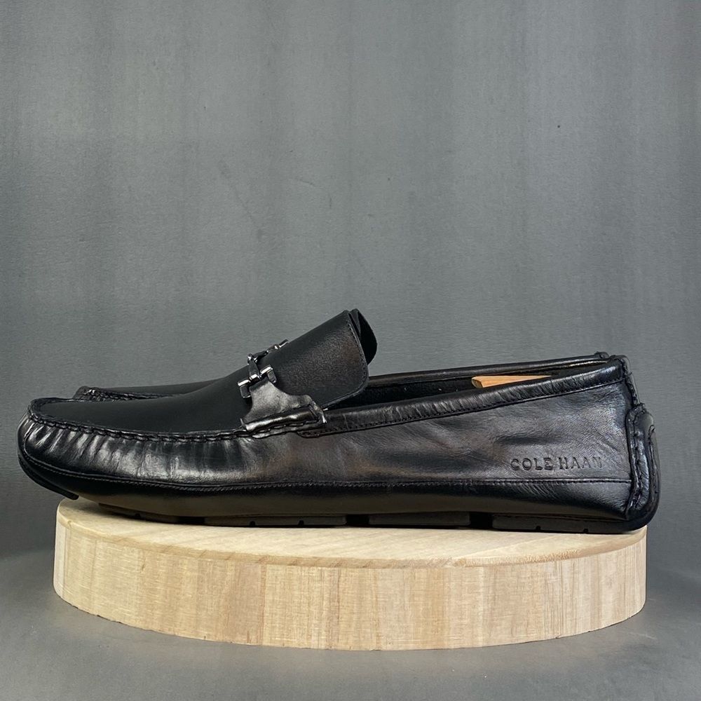 Cole Haan  Wyatt Bit leather Driver loafers shoe mens size - Picture 4 of 9